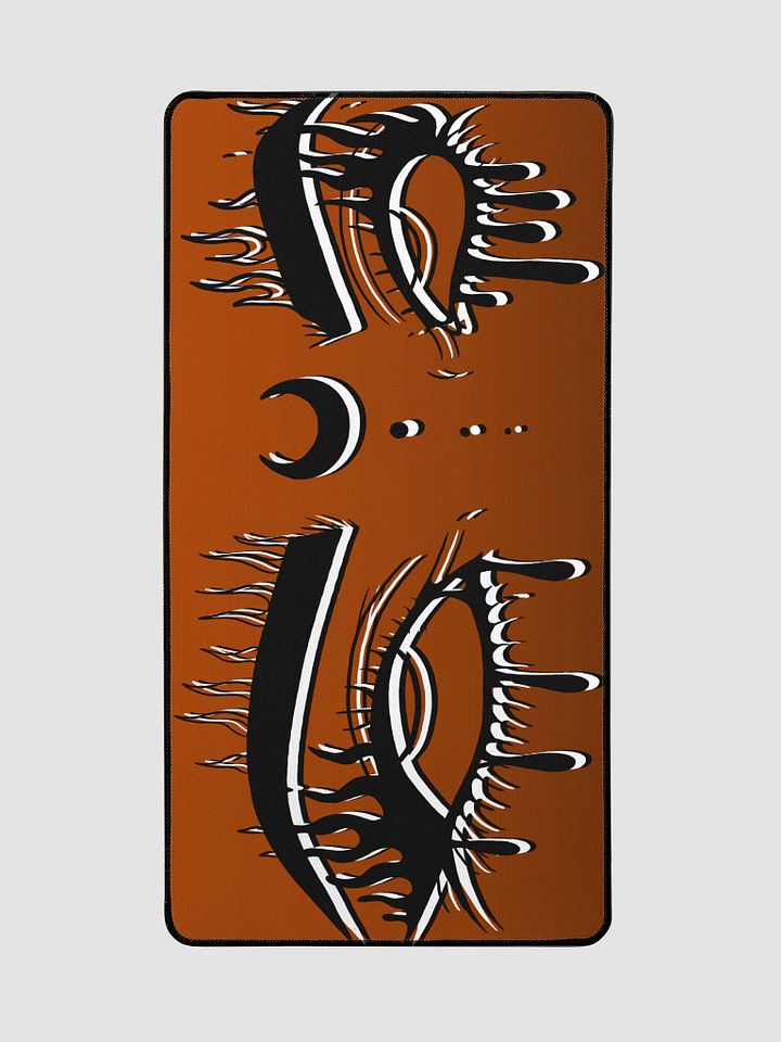Moon Eyes Desk Mat - Orange product image (2)