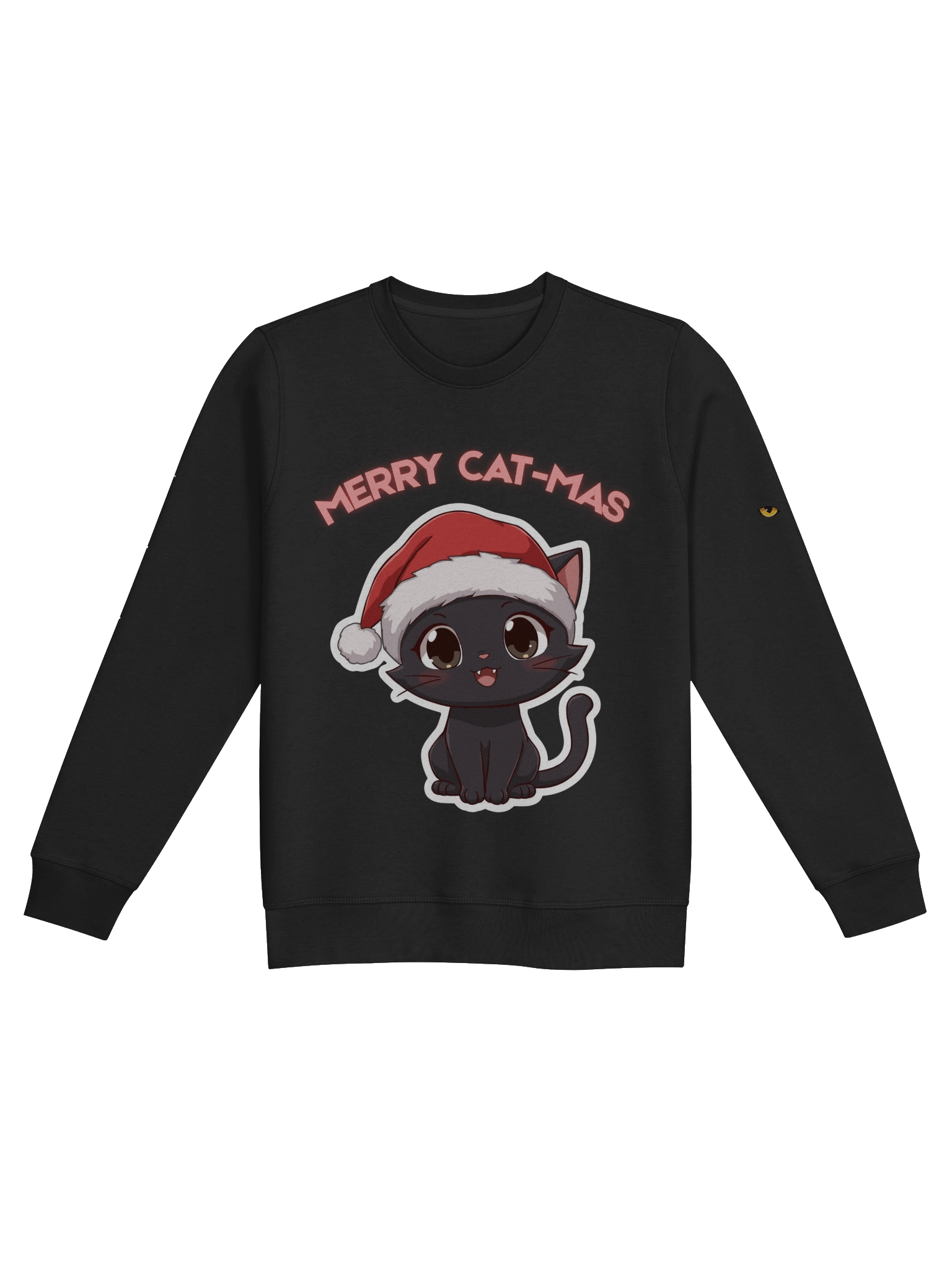 Merry Cat-mas Organic Sweatshirt product image (1)