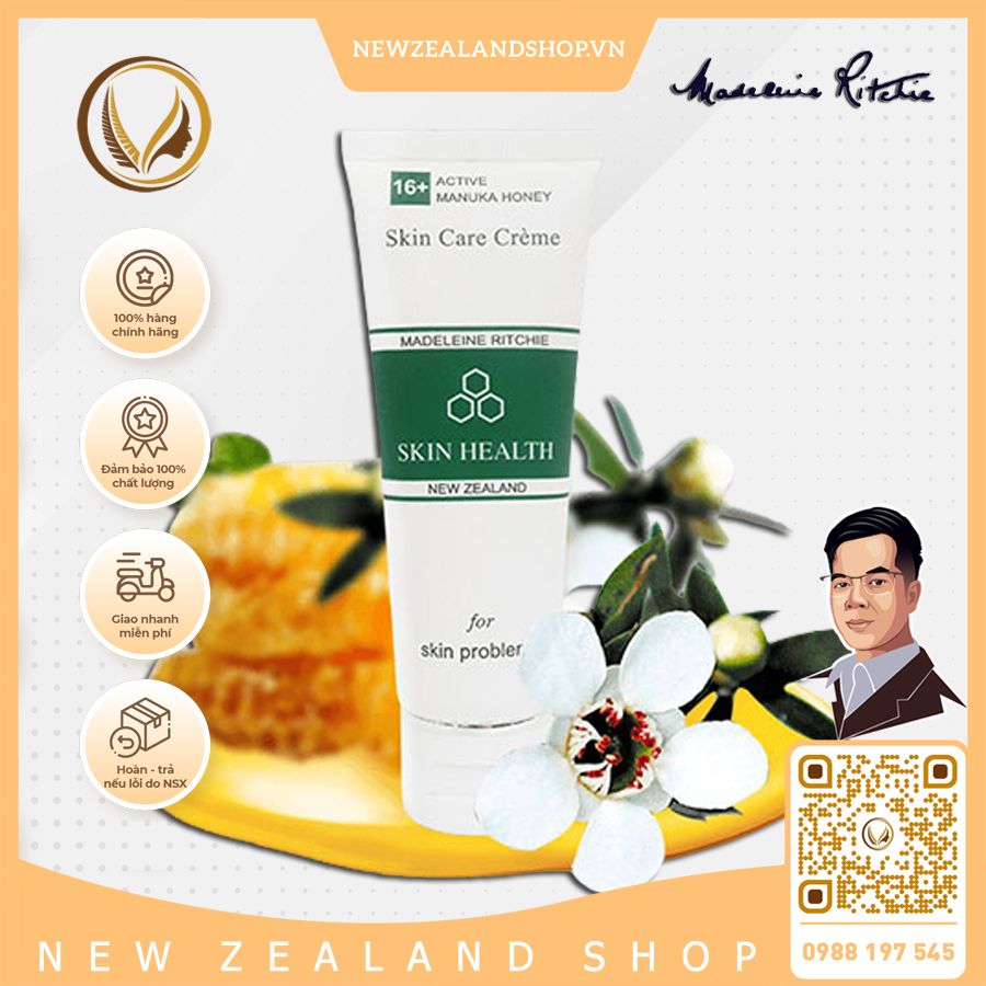 Kem mật ong manuka 16+ chăm sóc da toàn diện Madeleine Ritchie Skin Health 80ml product image (1)