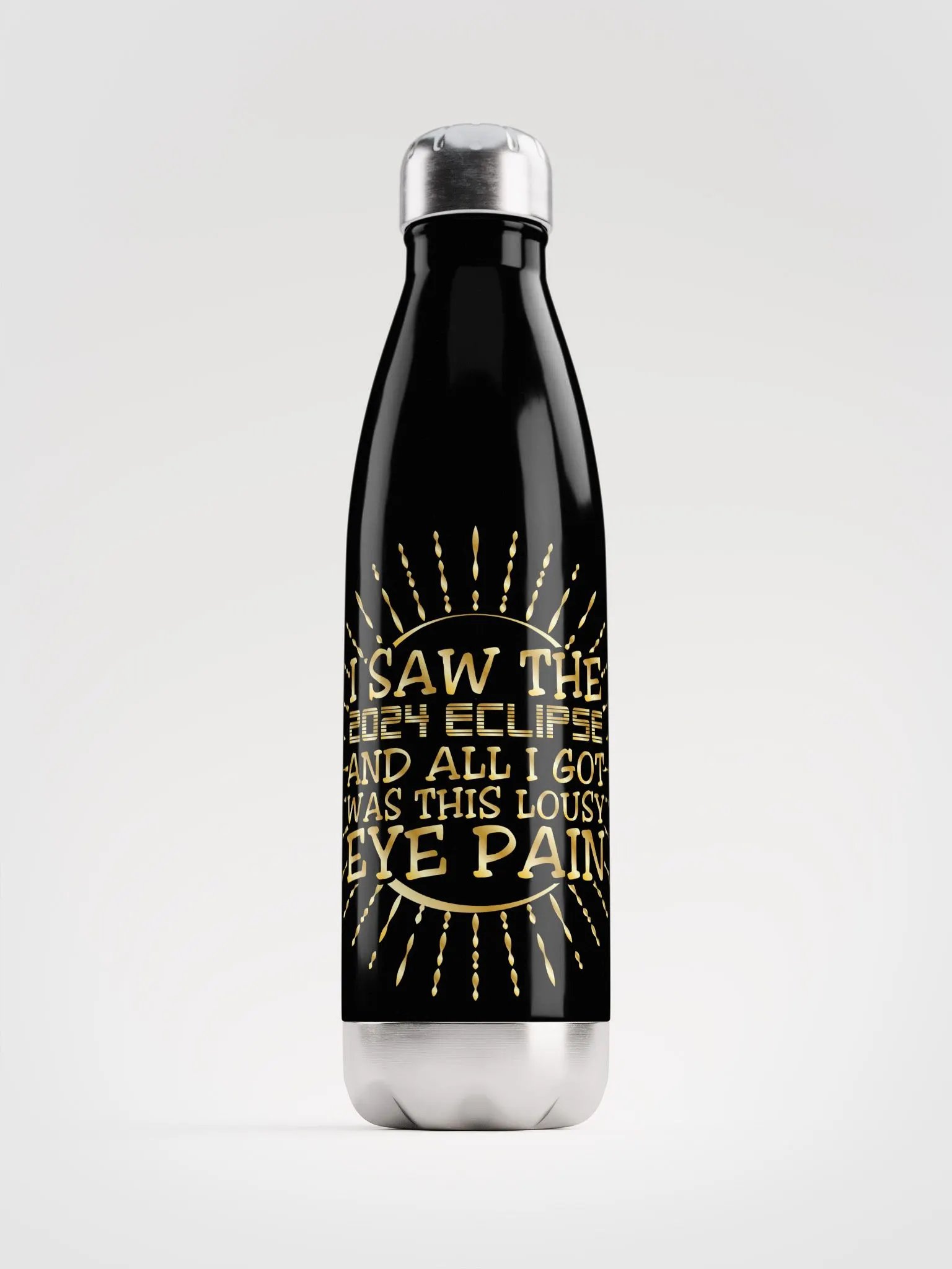 I Saw the 2024 Eclipse Water Bottle product image (1)