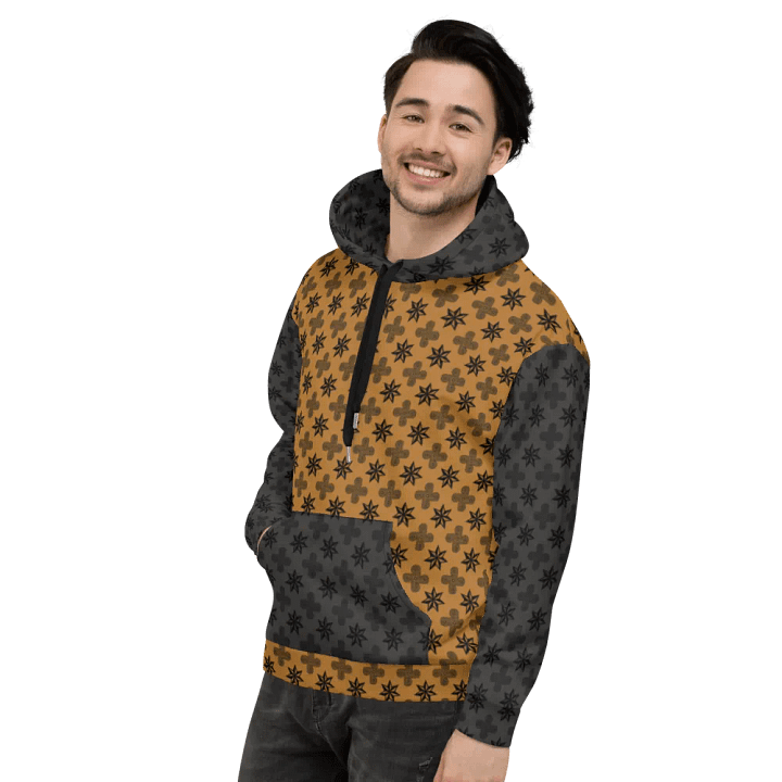 Two Tone Hoodie Black and Gold product image (1)