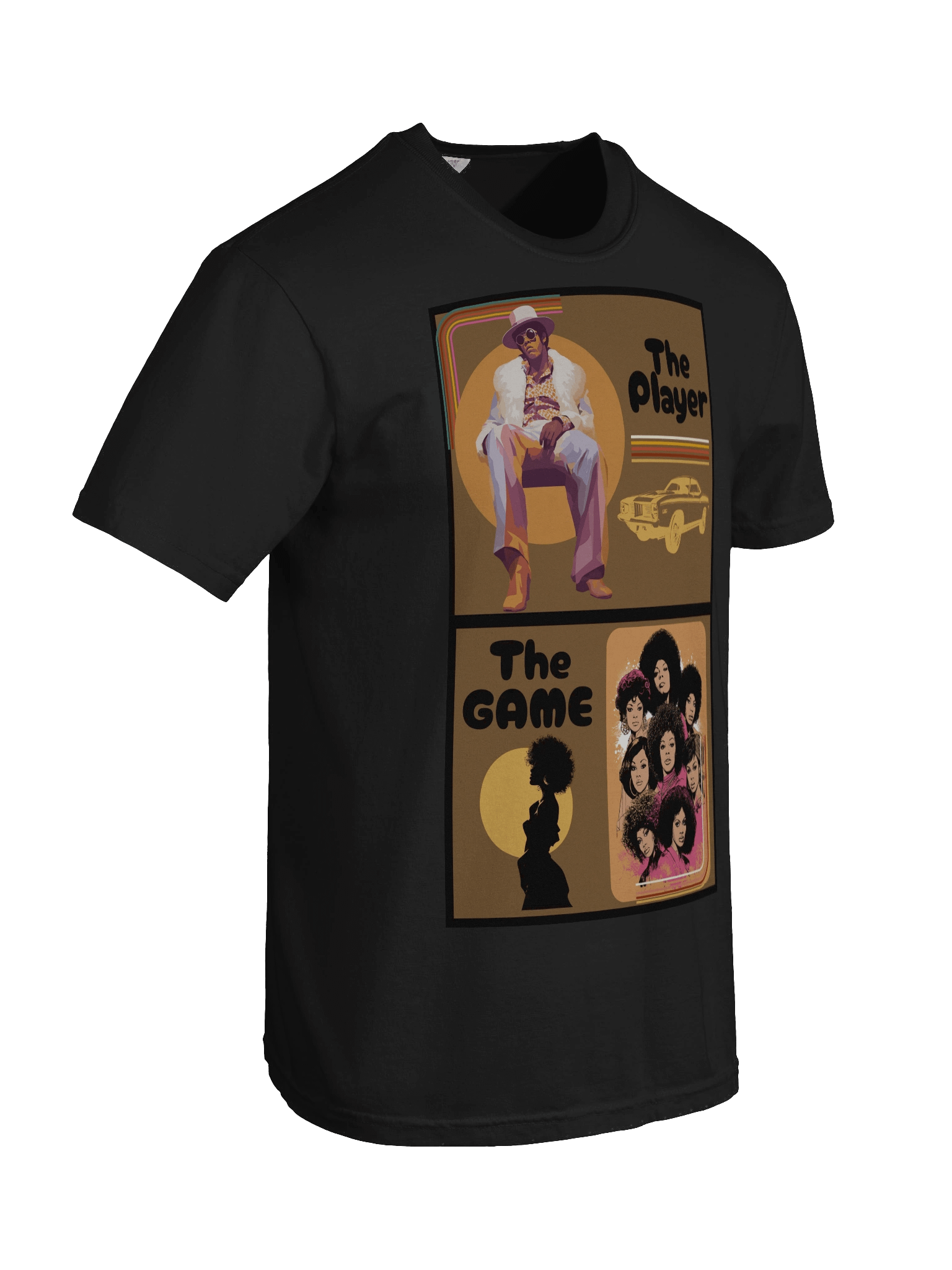 The Player / The Game – Retro Soul T-Shirt by Pulpadelic product image (46)