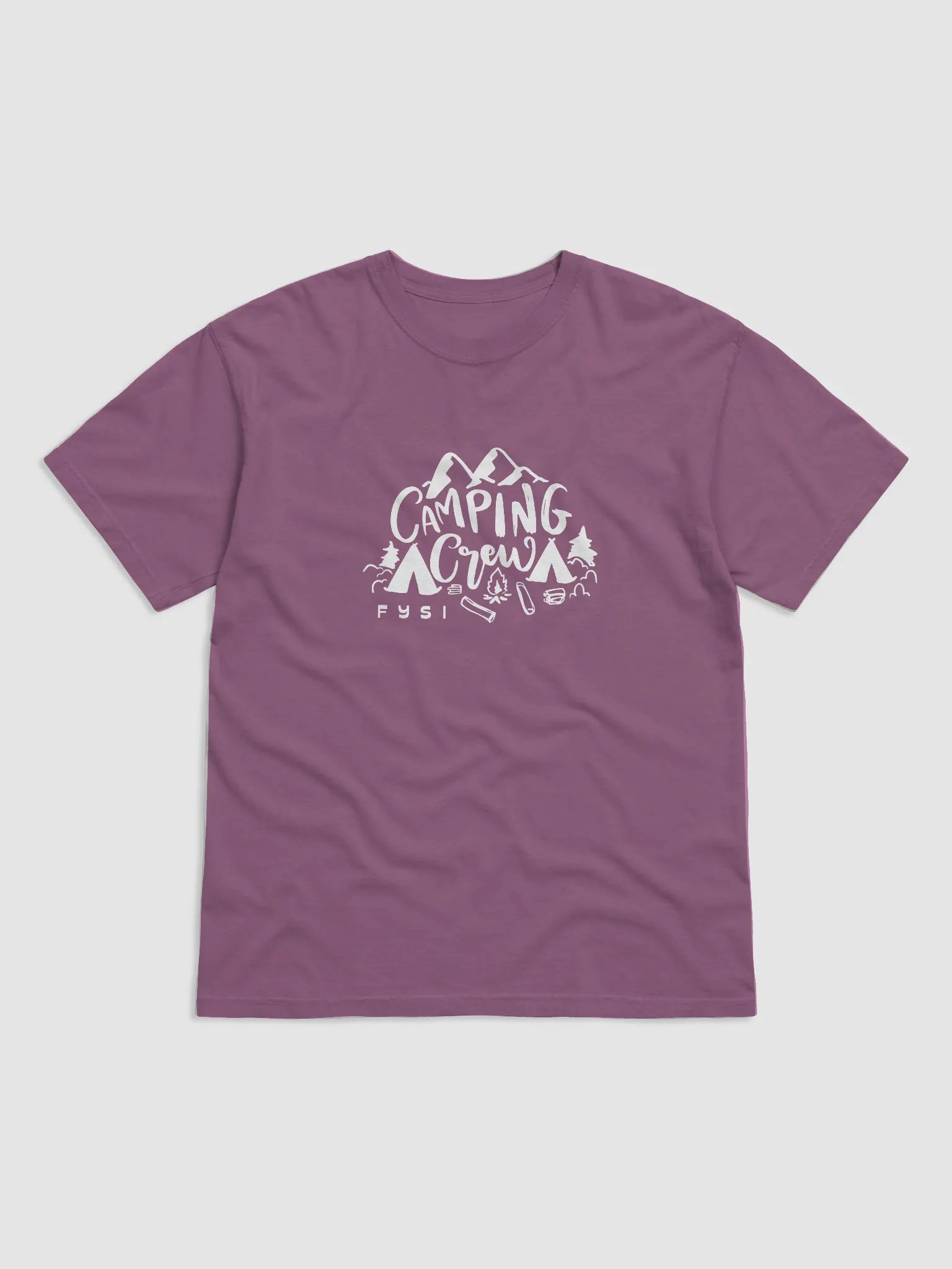 Camping Crew comfort colors cotton t-shirt product image (1)