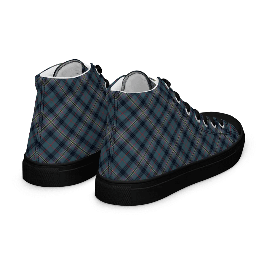 Kennedy Ancient Tartan Men's High Top Shoes product image (10)
