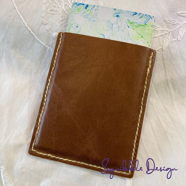 Leather Sleeve for Passport Watercolour Sketchbooks product image (2)