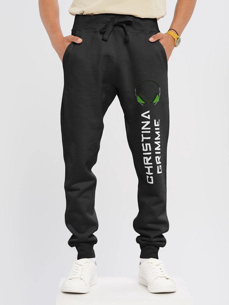 Green Headphones Joggers