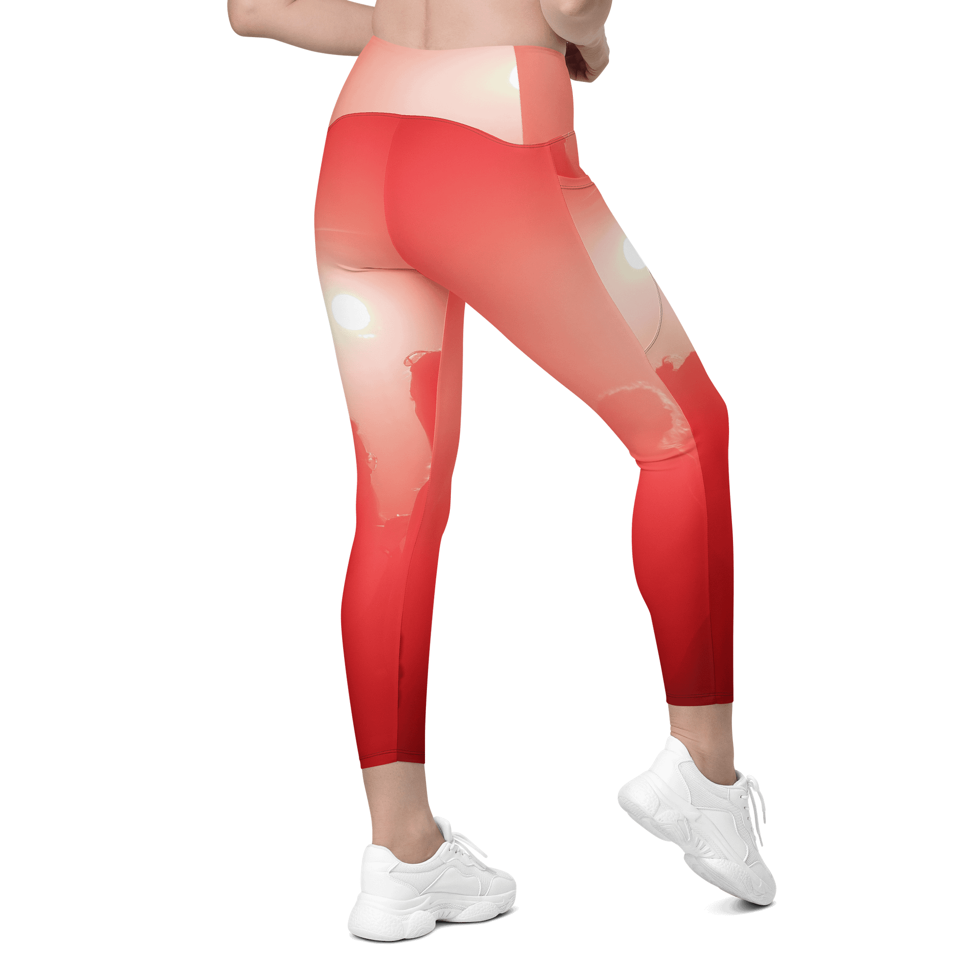 'Girls Are Down' Crossover Leggings with Pockets product image (9)