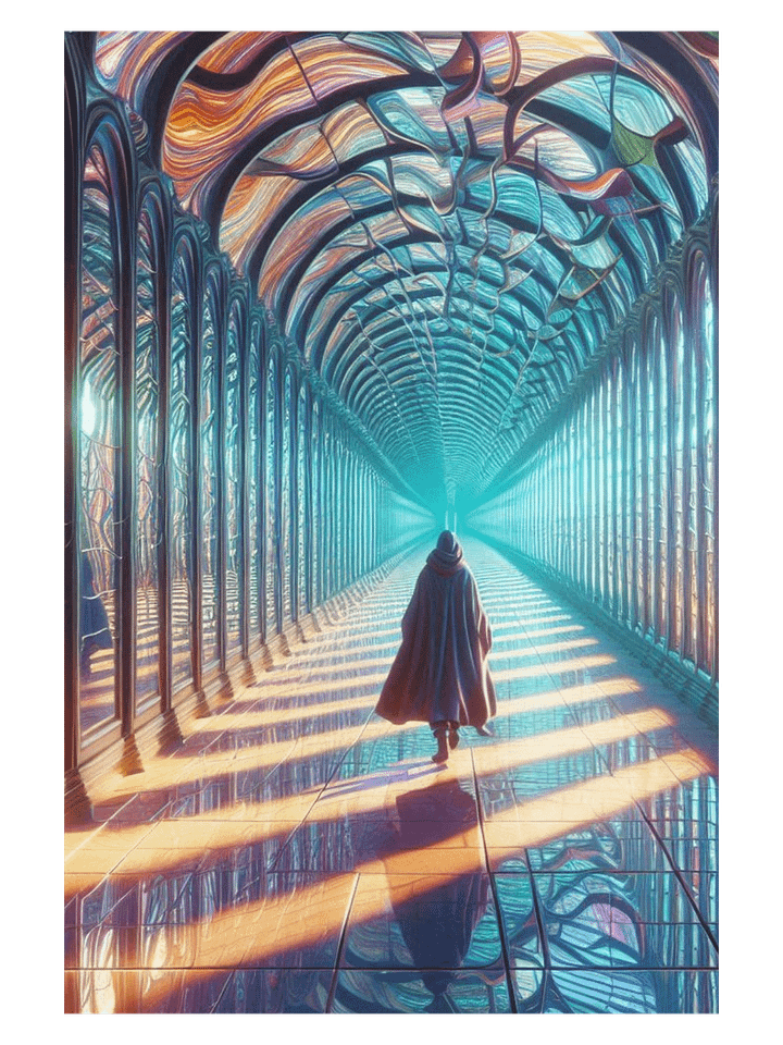 Journey Through Light Enhanced Matte Paper Poster product image (1)