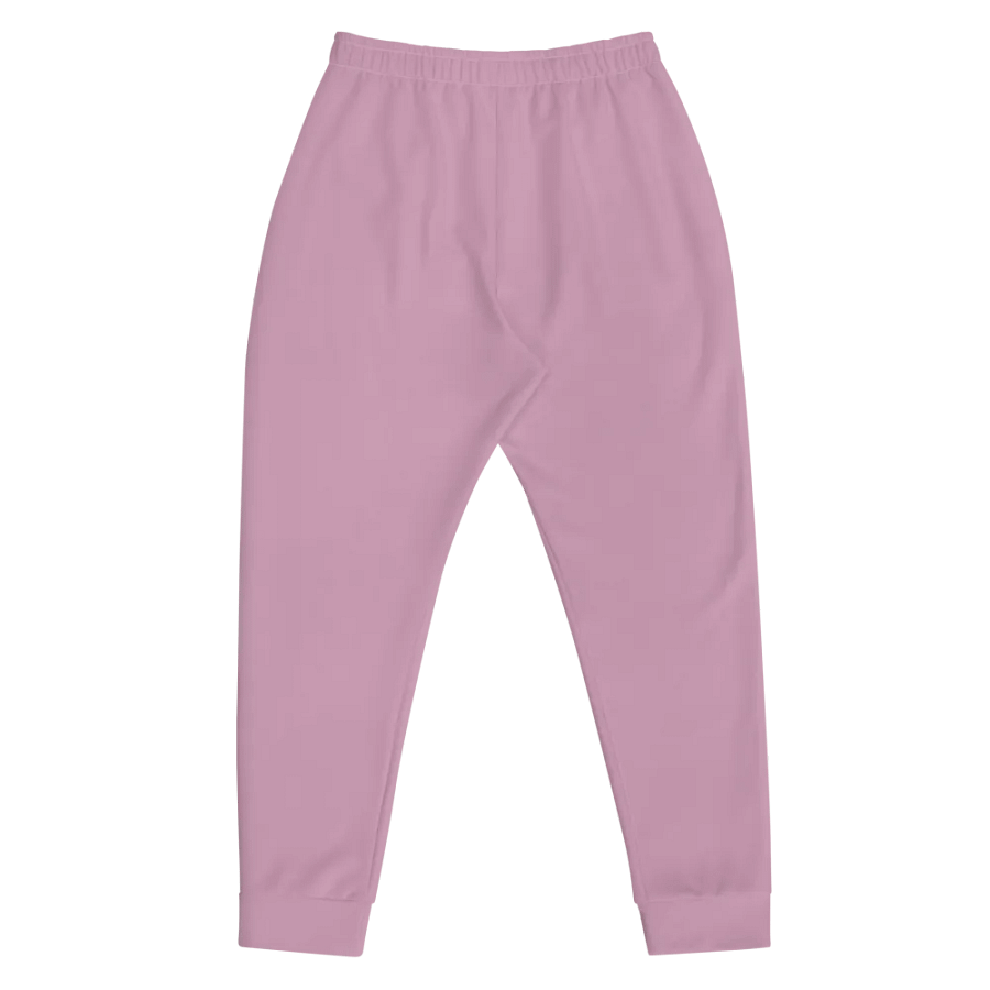 Plain Lilac Purple Soft Summer Recycled Polyester Premium Men's Joggers by Treasure Pie product image (5)