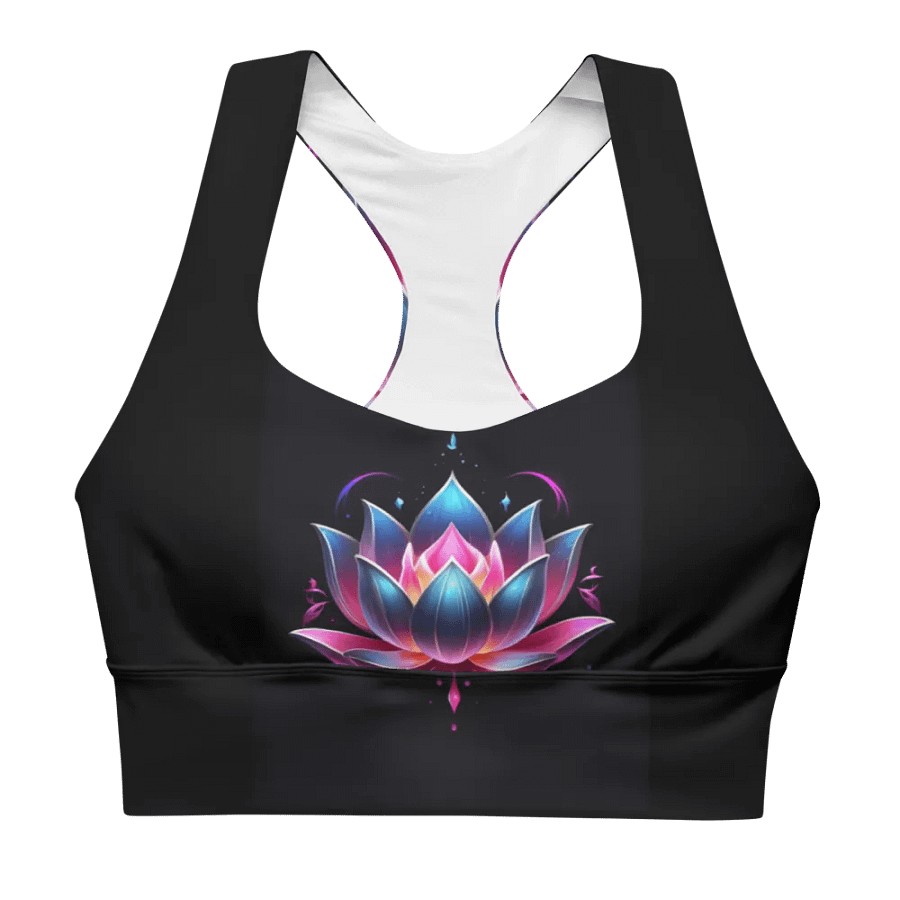 Enlightened Lotus - All-Over Sports Bra product image (5)