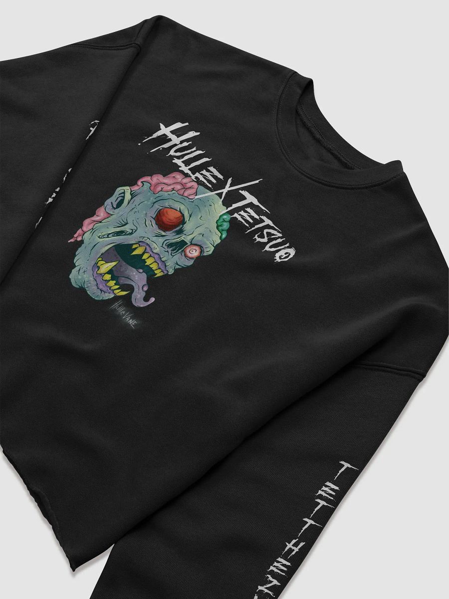 Gimme Brain Bella+Canvas Women's Fleece Crop Sweatshirt (HulleVane Design) product image (5)
