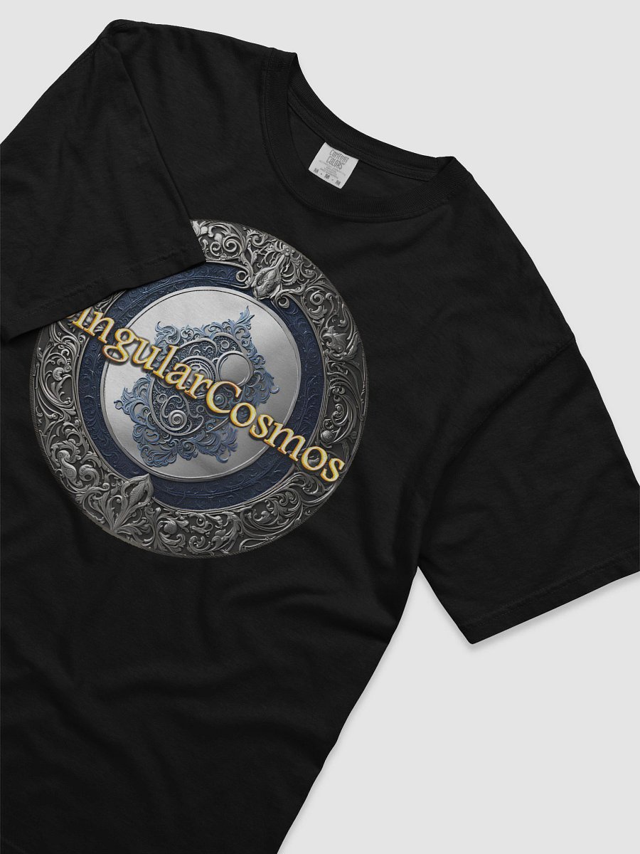 Singular Cosmos Front Logo Black Cotton T-Shirt product image (5)