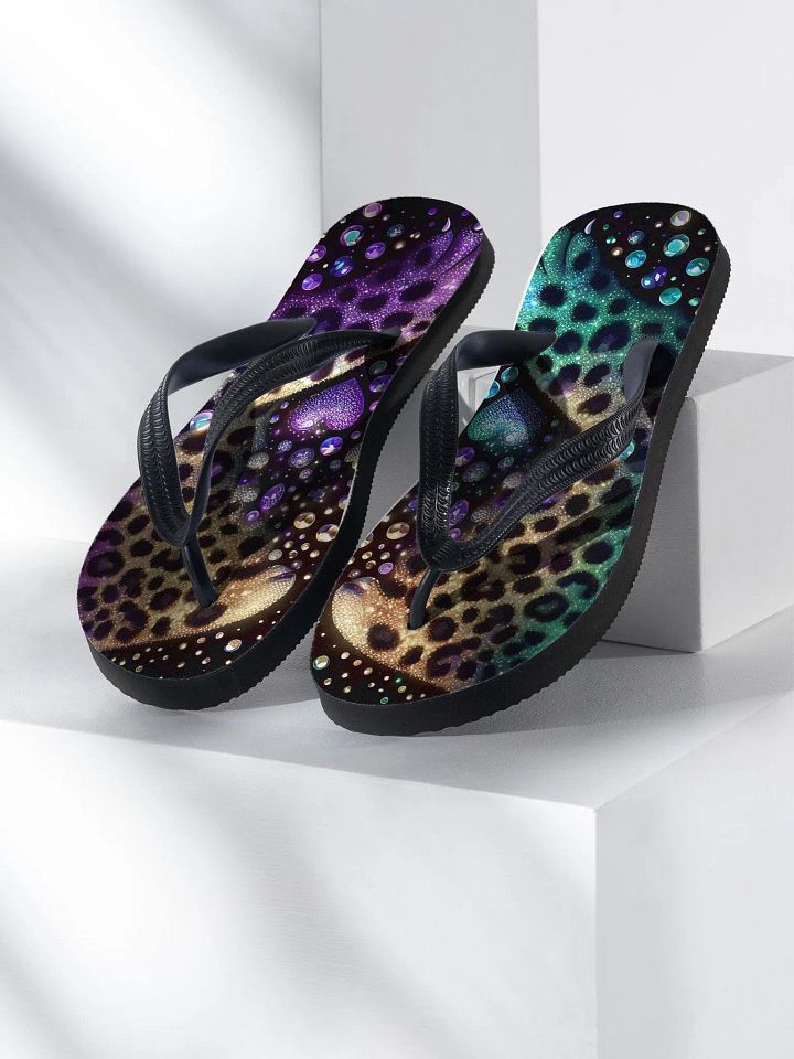 Leopard Dreams Flip-Flops product image (1)