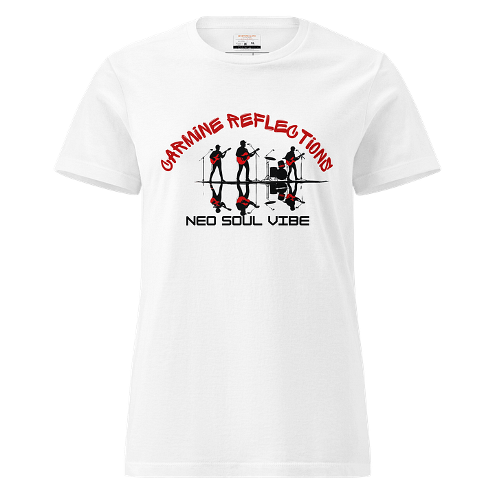 Carmine Reflection | Gildan Women's Basic Softstyle T-Shirt product image (1)