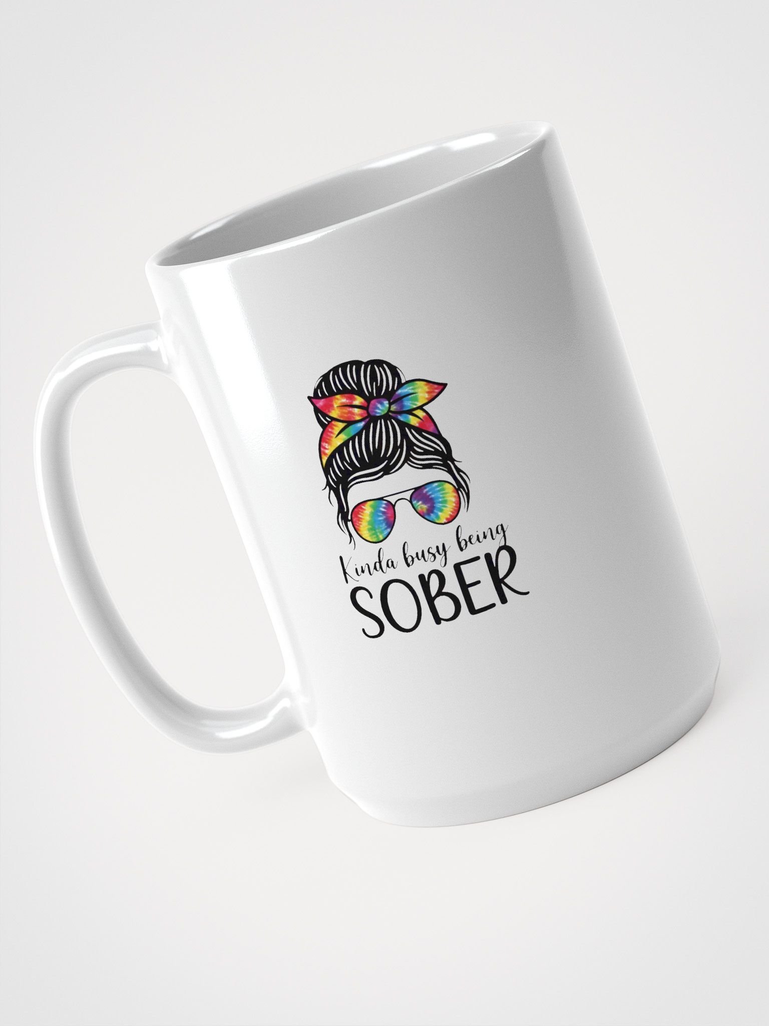 Vibrant Sober Kinda Busy Mug product image (4)