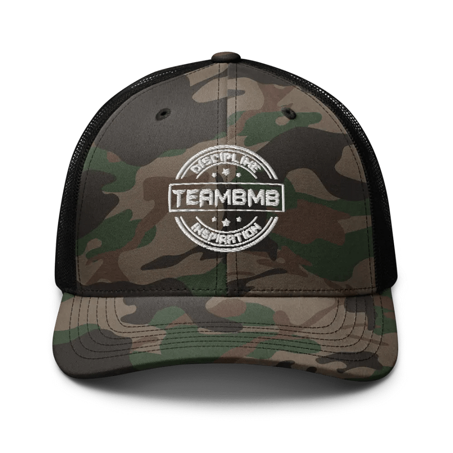 Limited Edition BMB Camo Trucker Hat product image (1)