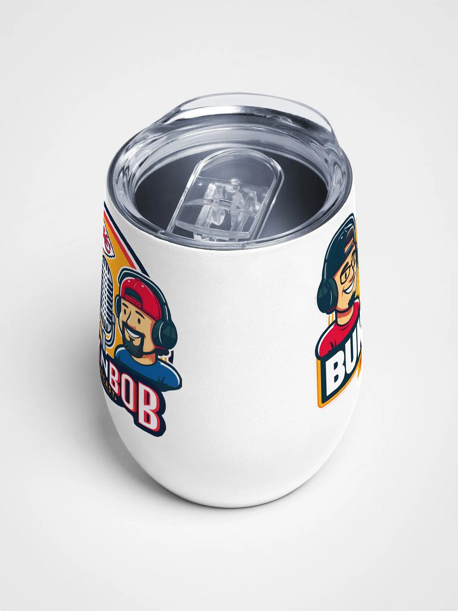 Buk N Bob Podcast Wine Tumbler product image (4)