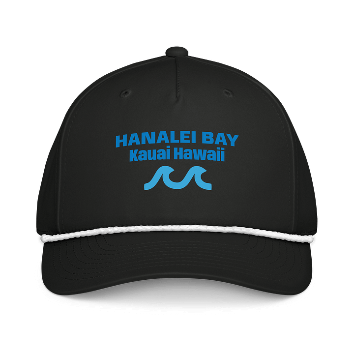 Hanalei Bay, Kauai Hawaii - Richardson Five-Panel Classic Rope Cap product image (1)