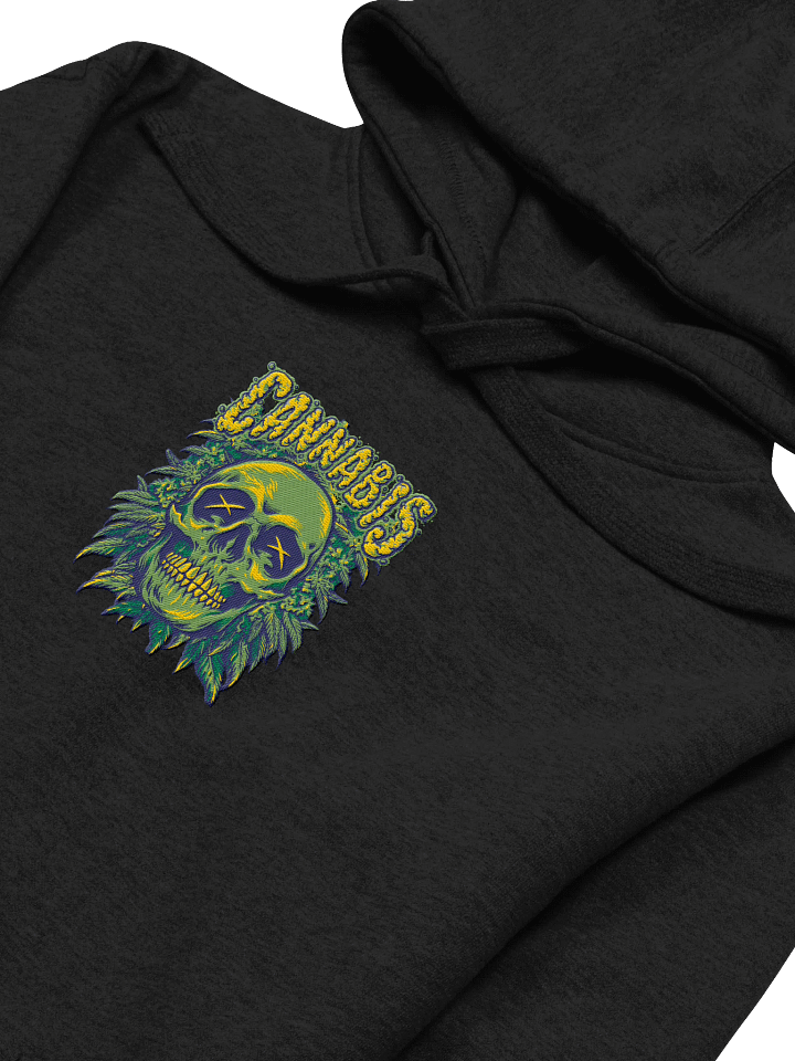 Cannabis Center Embroidered Hoodie product image (2)