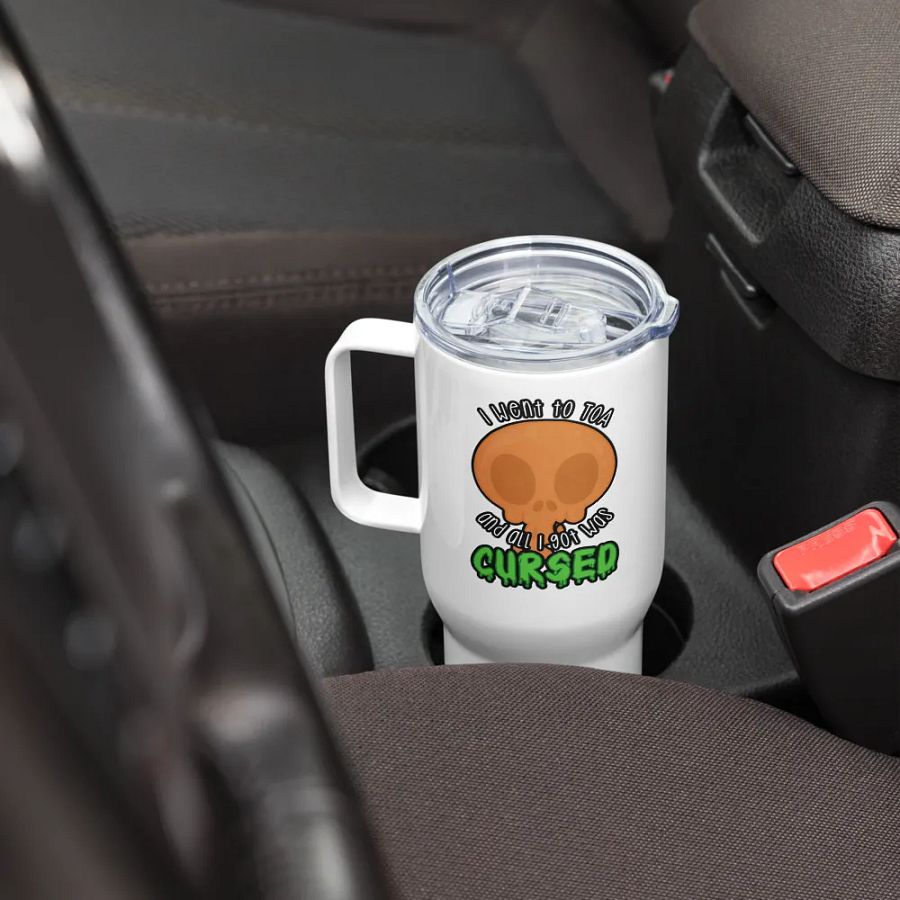 All I Got Was Cursed - Druid - Travel Mug w/Handle product image (8)