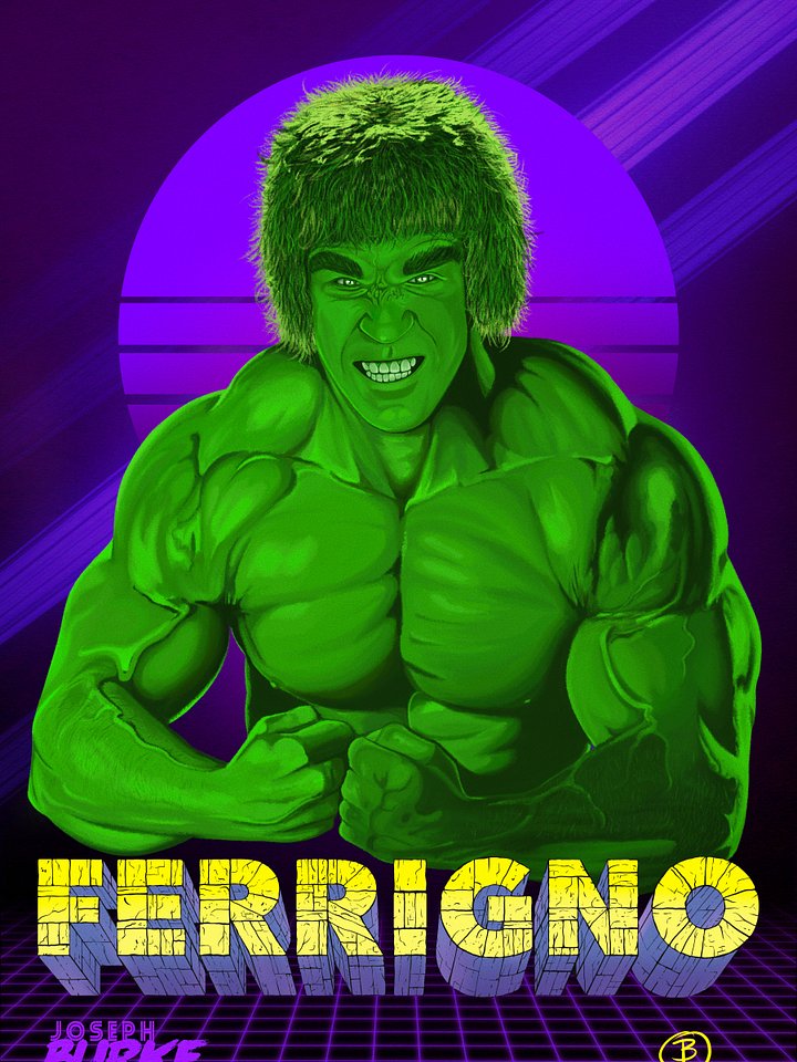 Lou Ferrigno's Hulk Digital Art product image (1)