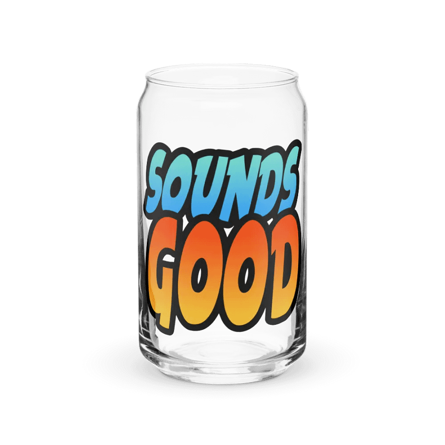 Sounds Good Can-Shaped Glass product image (1)