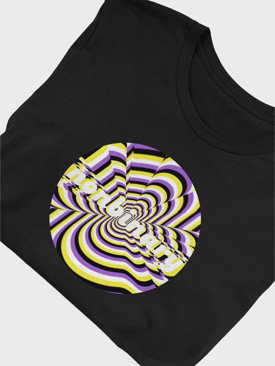 swirly nonbinary t-shirt product image (5)
