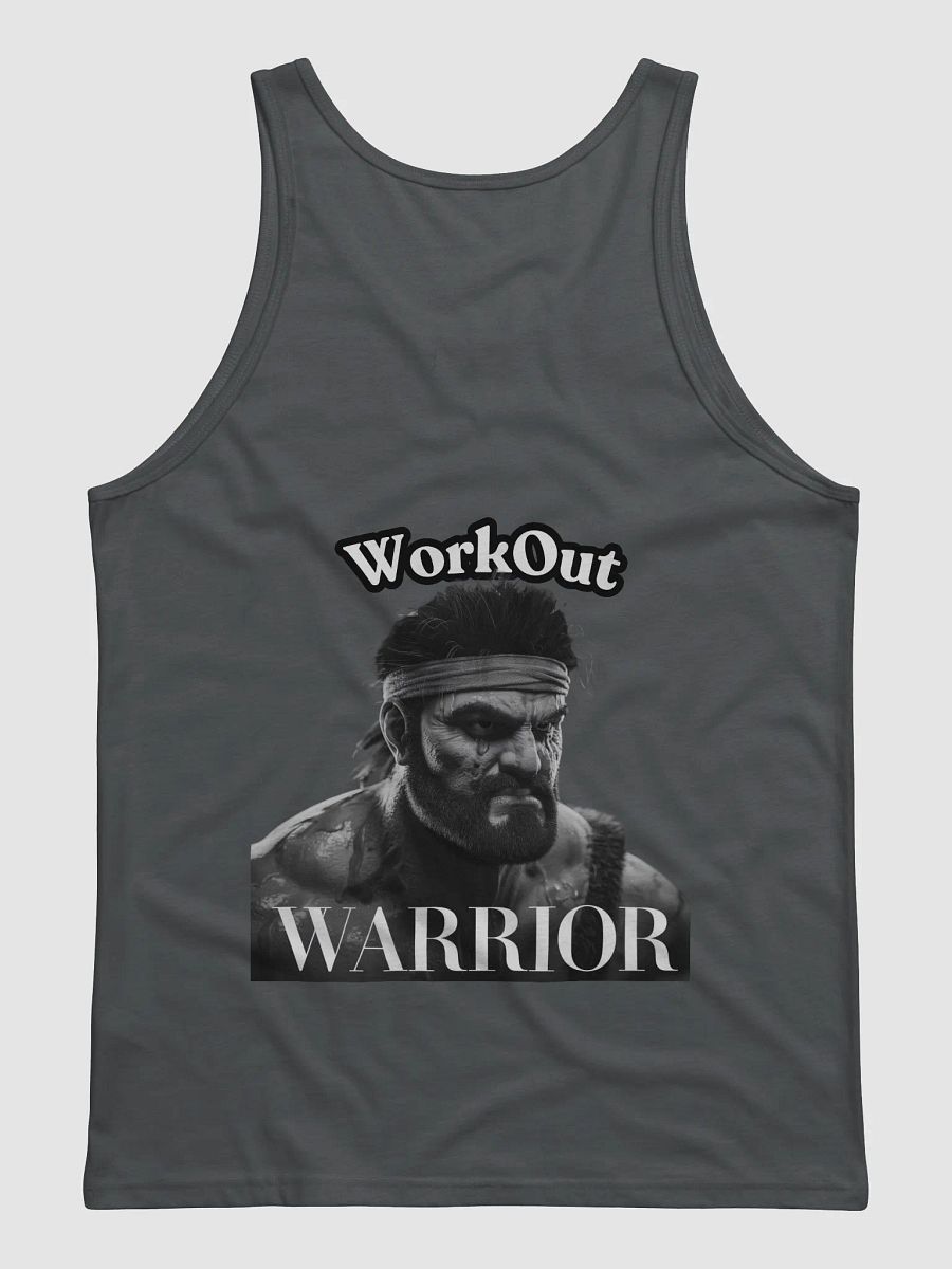 WorkOut Warrior- Bell + Canvas Jersey Unisex Tank Top For Him or Her product image (2)