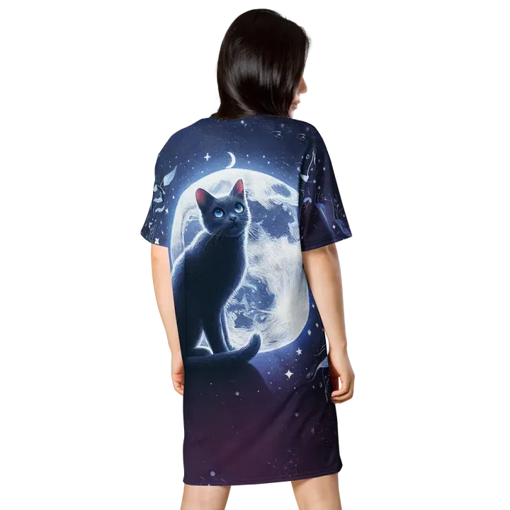 All-Over Print T-Shirt Dress product image (1)