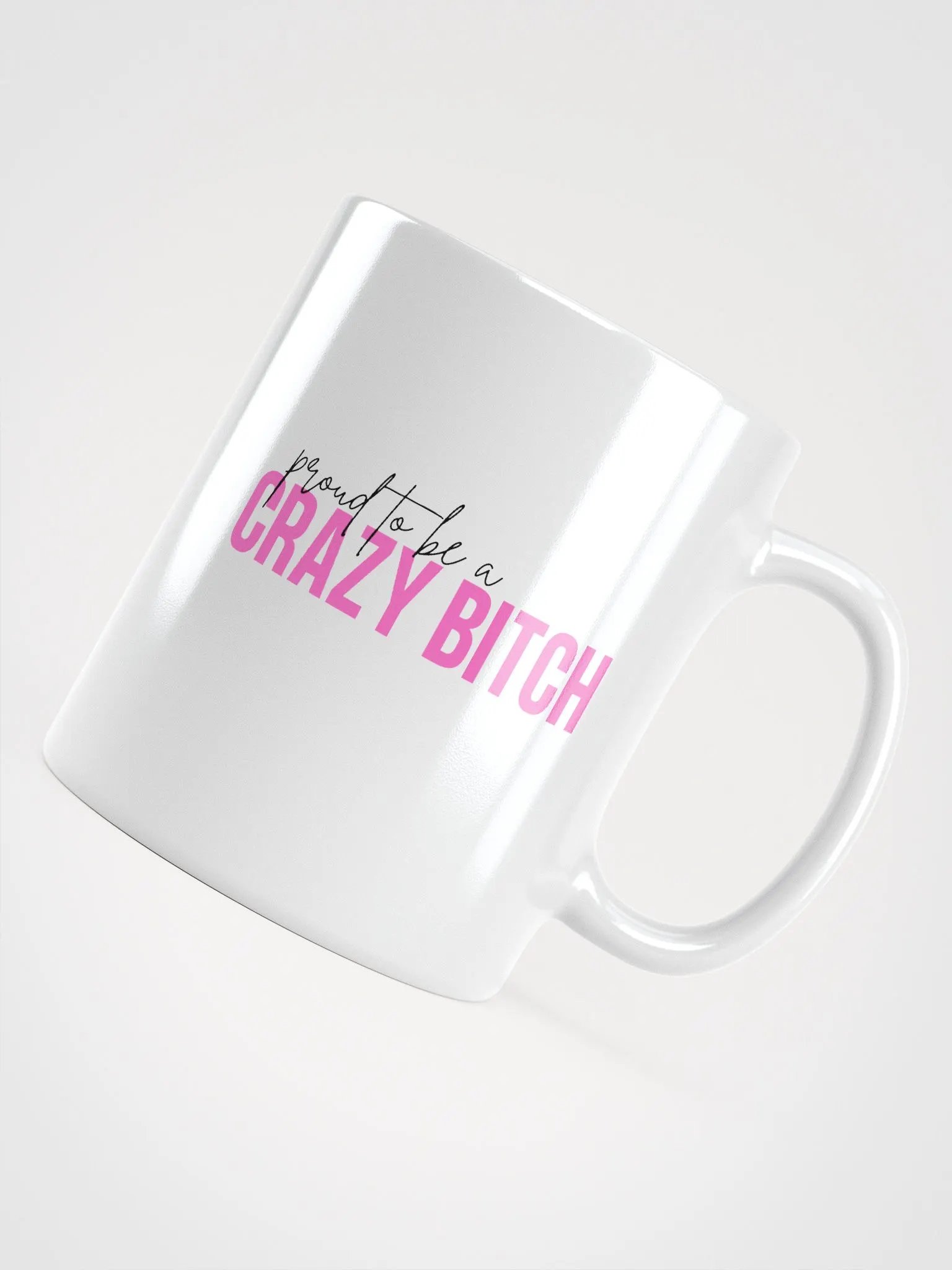 Vivid Impressions: White Glossy Mug product image (1)