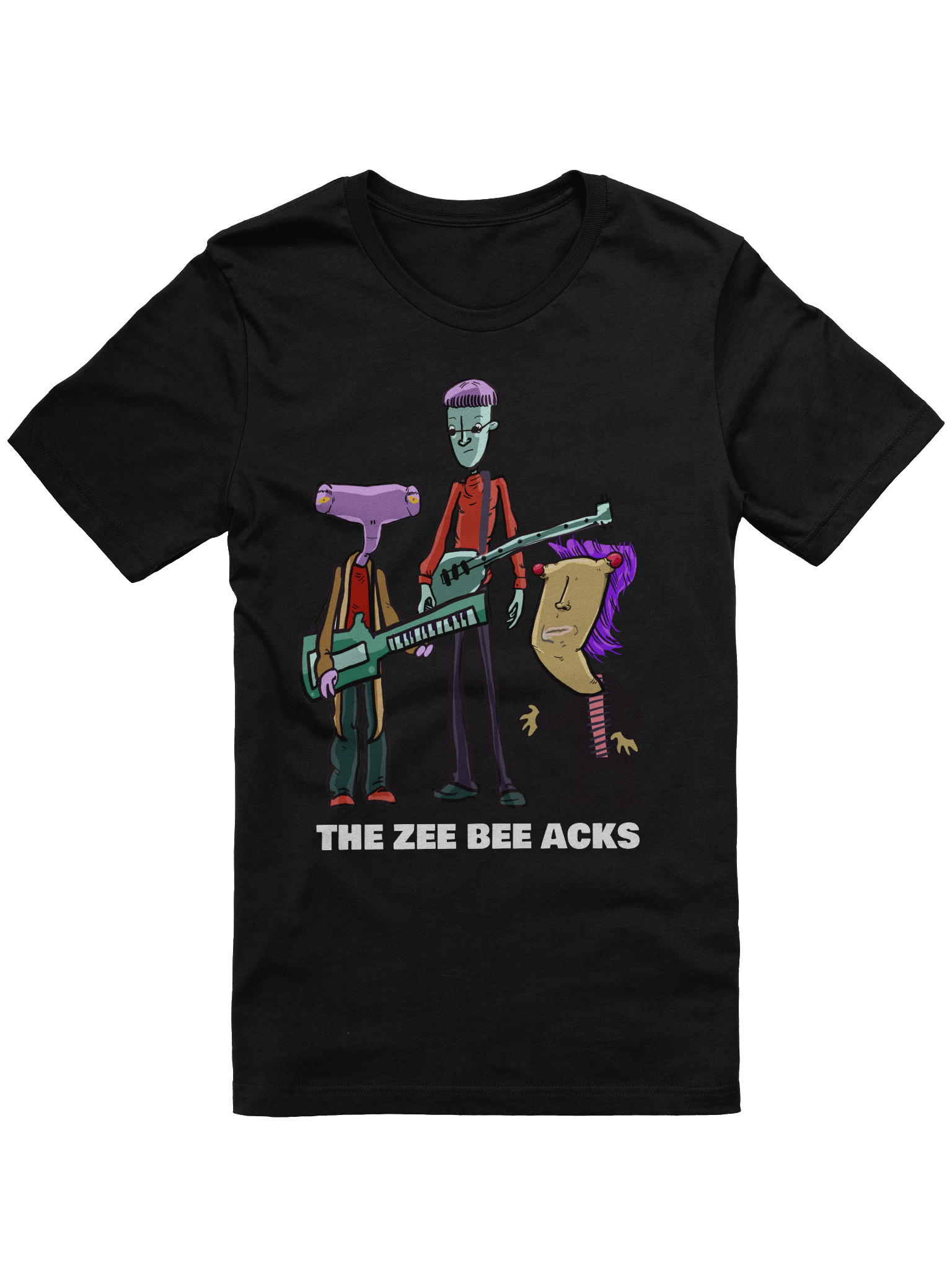 the zee bee acks band shirt product image (1)