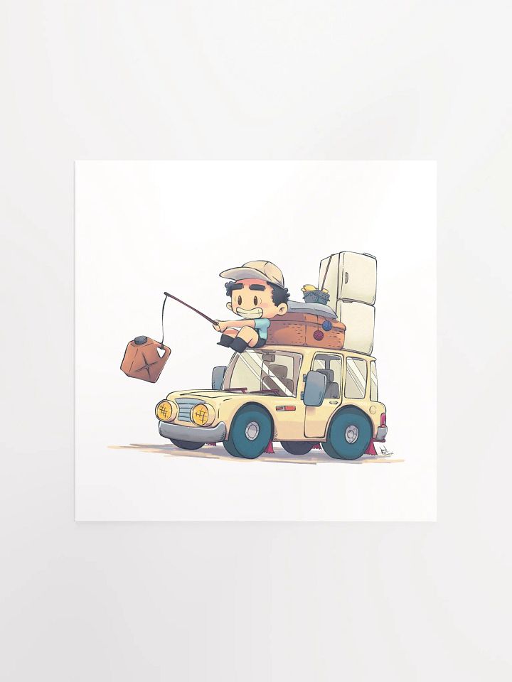 Go Go My Car | Matte Paper Poster product image (4)