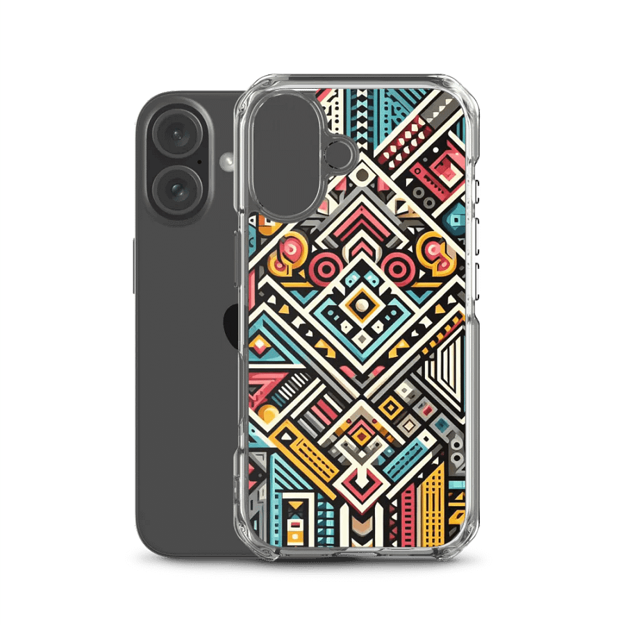 Geometric Fusion iPhone® Case product image (380)