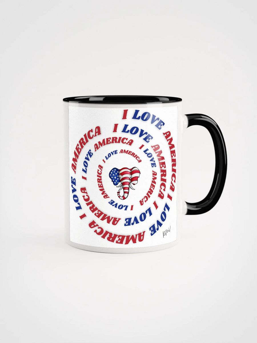 Ceramic Mug Spiral Love America product image (1)