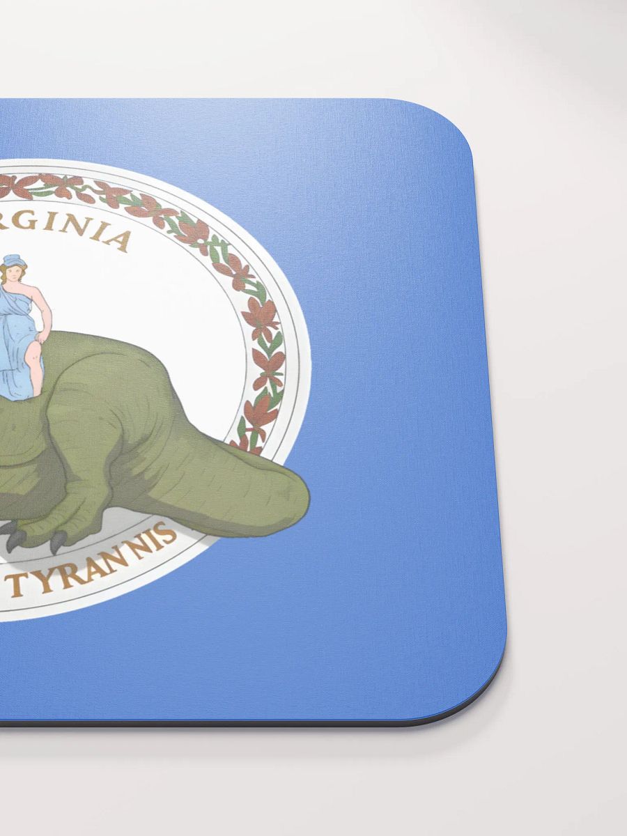 Virginia Flag - Sick Tyrannosaurus Rex Edition Mouse Pad product image (5)