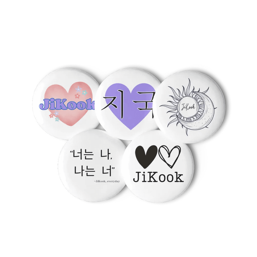 JiKook Pin Badges product image (1)