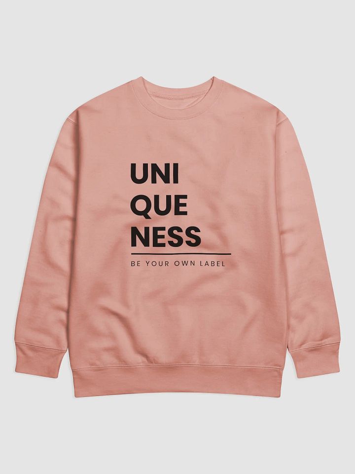UNIQUENESS Comfort Premium Unisex Sweatshirt product image (1)