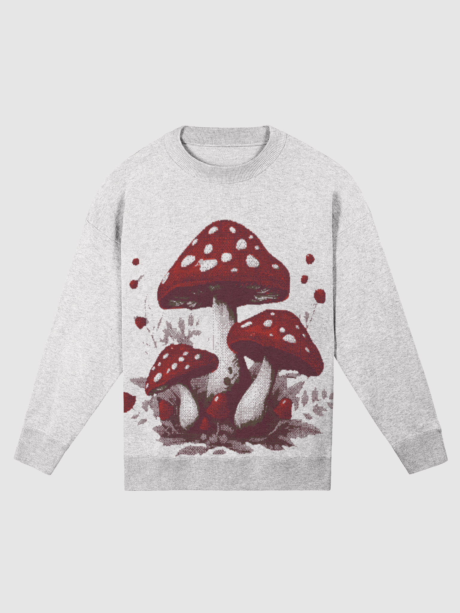 Mushroom Haven Relaxed Fit Sweater product image (1)