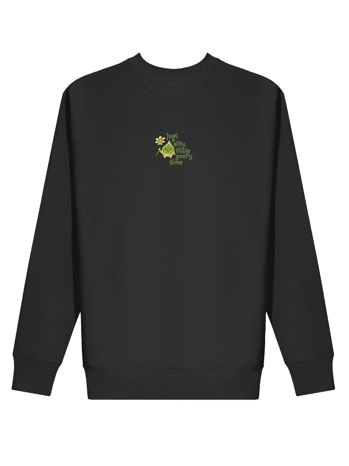 just a silly little goofy time flower sweatshirt product image (2)