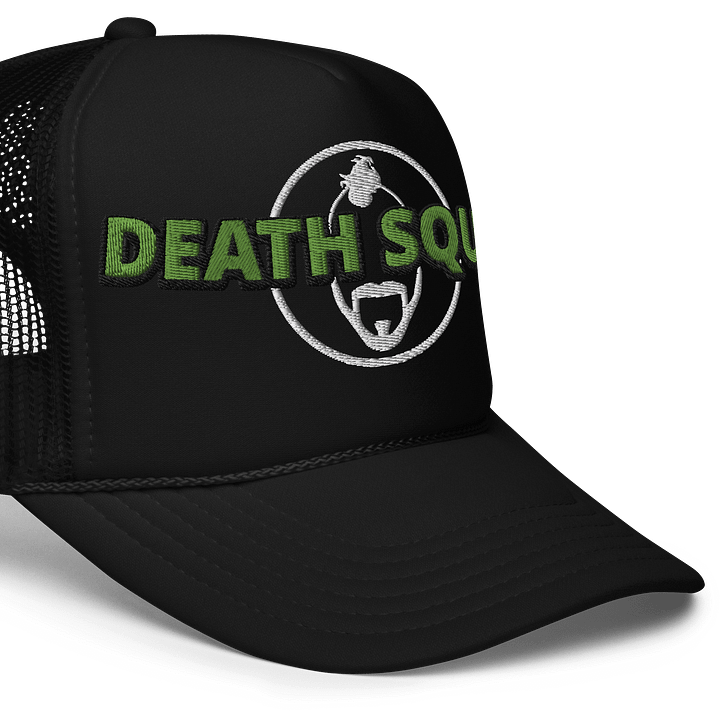 Death Squad Slime Embroidered Trucker Hat Dark product image (1)
