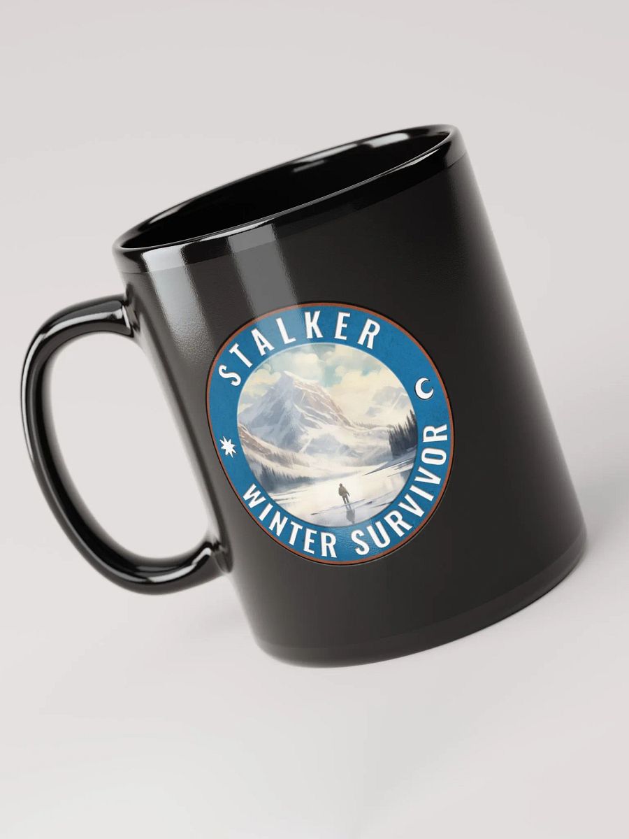 Zaknafein Winter Survivor Black Ceramic Mug product image (4)