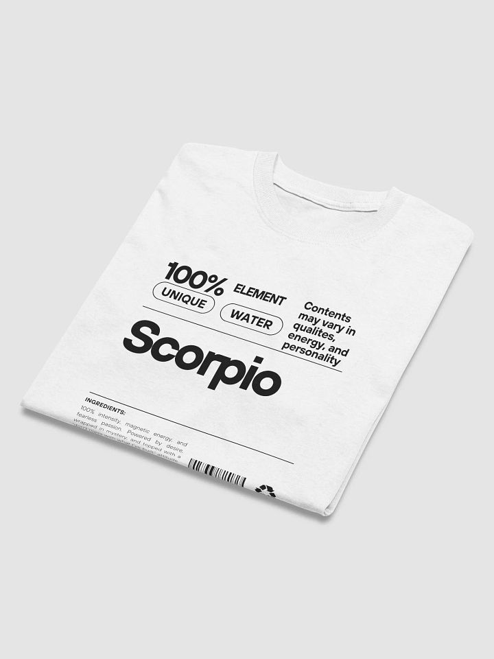 Intense. Unapologetic. Unforgettable. Scorpio T-shirt product image (2)