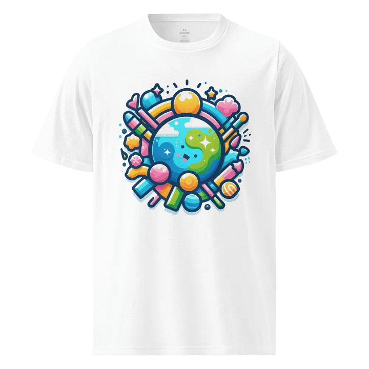 Cheerful Globe Creativity Illustration Print product image (1)
