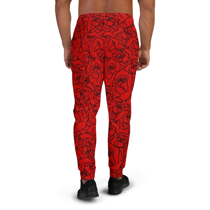 Loads of Roses · red-black joggers product image (2)