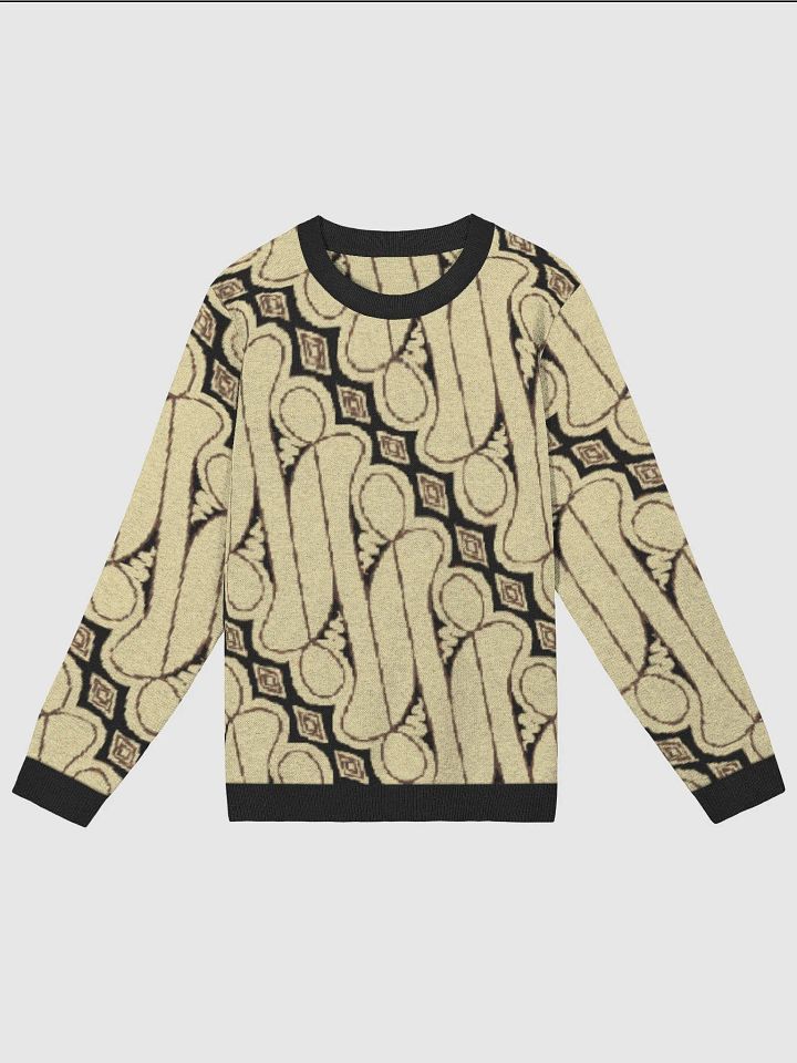 Batik Parang Rusak Knitted Classic Sweater product image (1)