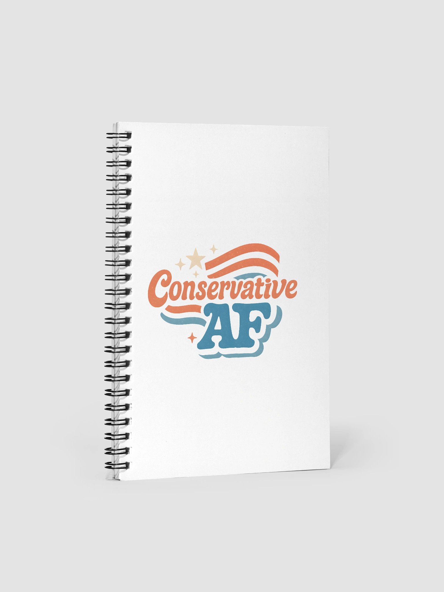 Conservative AF Spiral Notebook product image (1)