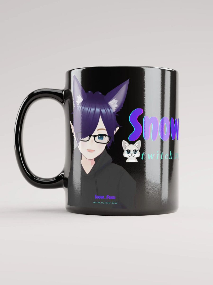 Snow_Foxu Avatar Glossy Black Mug product image (6)