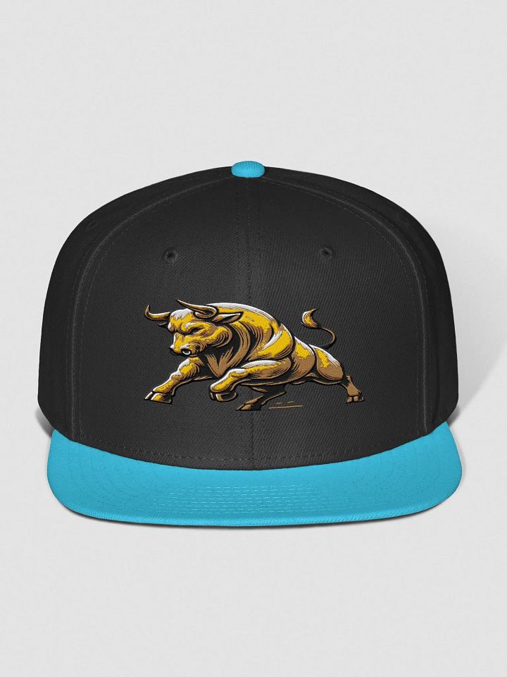 Golden Bull Power Snapback Cap product image (7)