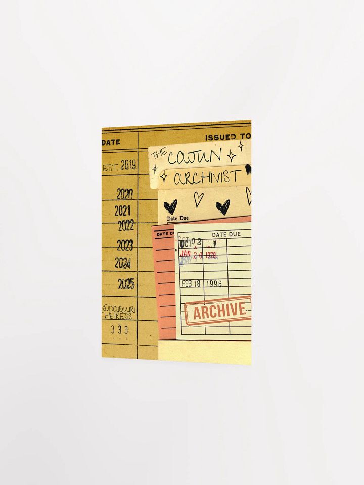 THE CAJUN ARCHIVIST PRINT product image (7)