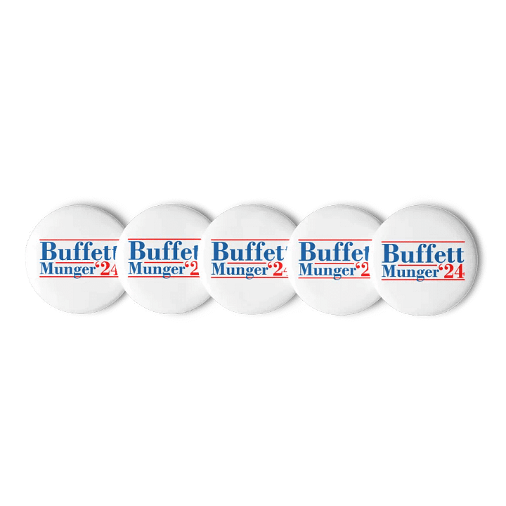 Buffett Munger '24 - Pins product image (1)